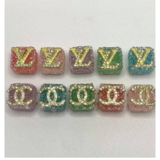 CCC and VL Cube Sugar Beads 20*17mm