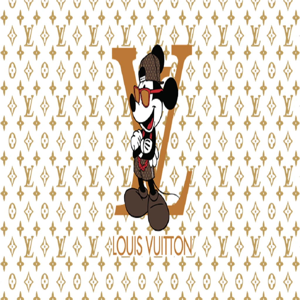 mickey-stylish-louis-vuitton-logo